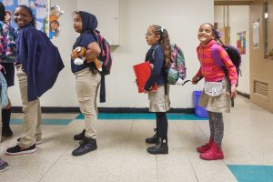 Our award-winning afterschool enrichment program, Out of School Time, now serves more than 600 students. And we serve 300 additional students in our other programs.